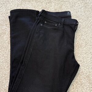 Hollister Men's Slim Straight Black Jeans W34 L32